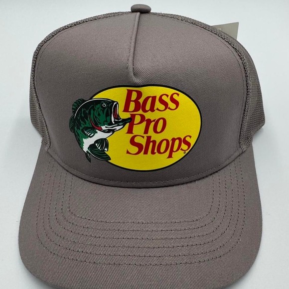 Bass Pro Shops Other - Original Bass Pro Shoo Trucker Hat Grey O/S SnapBack